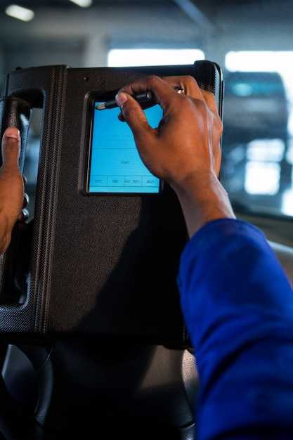 Подключение сканера к диагностическому разъему