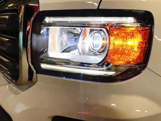 Регулировка горизонтального уровня фар