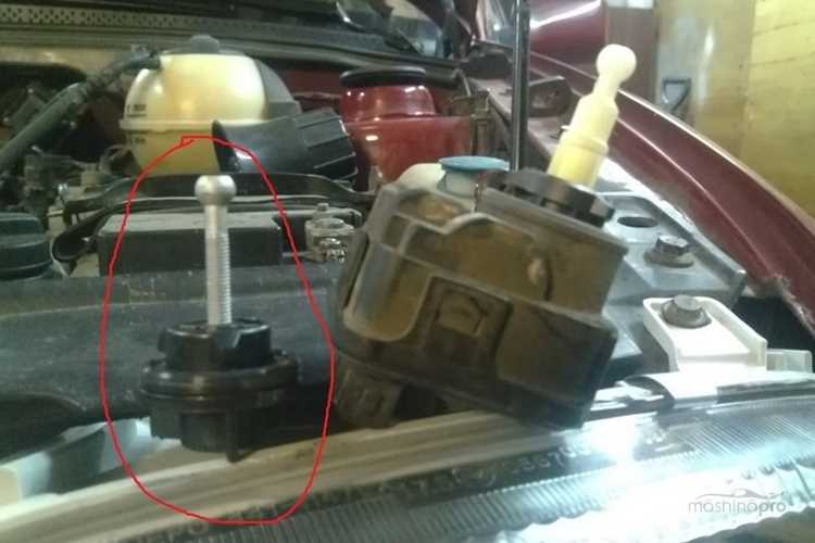 Установка блока управления корректором