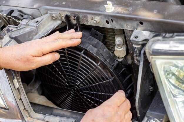 Подготовка рабочего места для снятия вентилятора