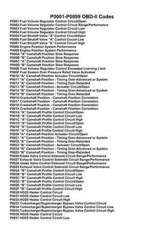 Последствия игнорирования кода P0002