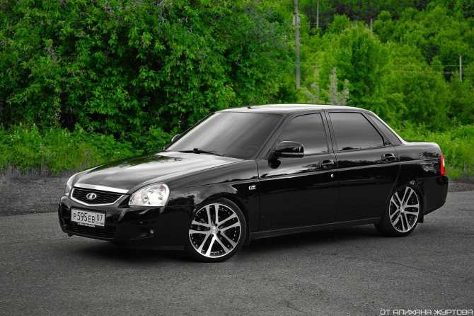 Определение разболтовки колес автомобиля Приора 2